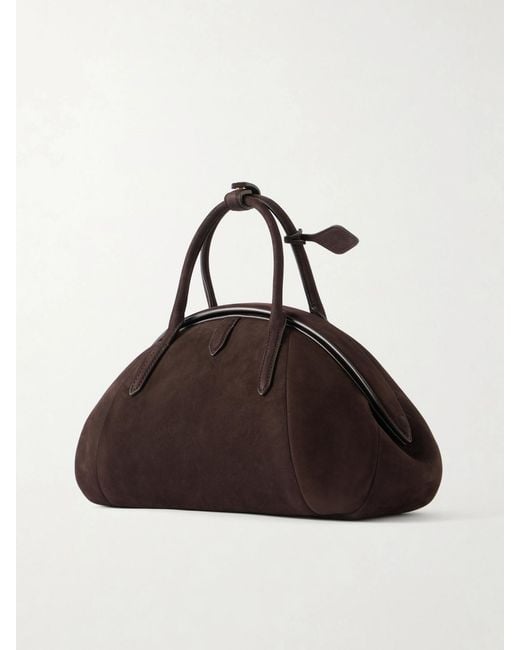 Alaïa Brown Suede Tote