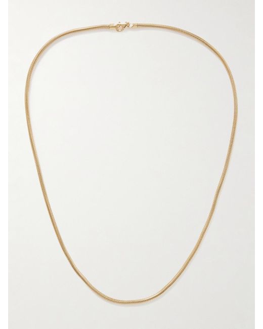 Loren Stewart Natural Serilda Kette Aus Recyceltem-Vermeil