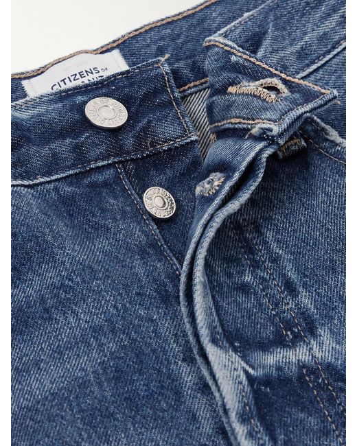Citizens of Humanity Blue Ayla Baggy High-Rise Jeans