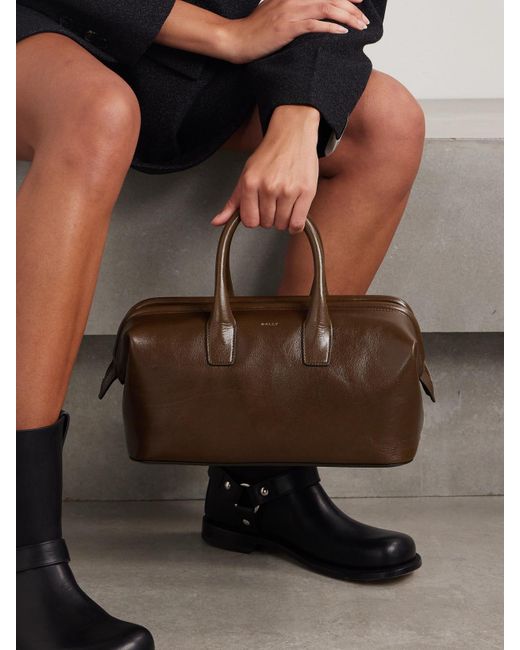Bally Brown Belle Small Leather Tote