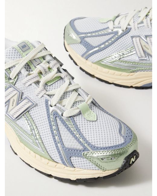 Baskets En Résille Et En Daim À Finitions En Cuir Métallisé 1906R New Balance en coloris Blue