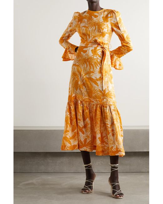 zimmermann yellow dress