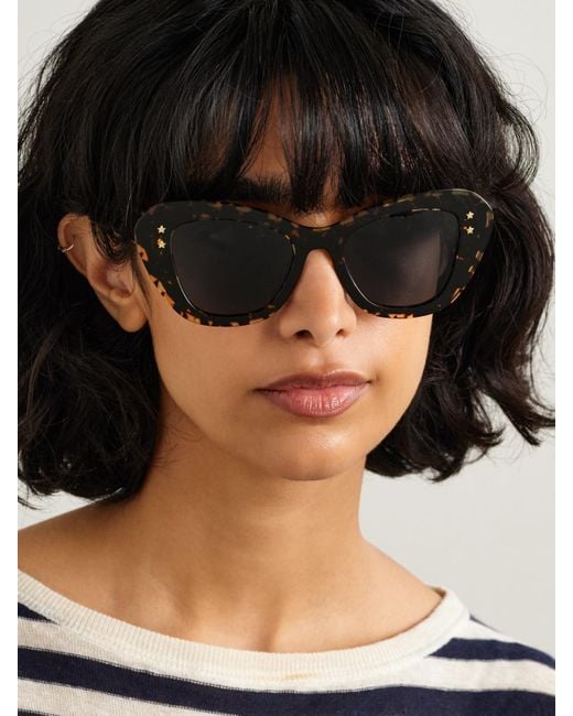 Dior Black Diorpacific B3U Cat-Eye Acetate Sunglasses