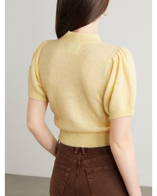 Haut En Alpaga Mélangé Anisa Doen en coloris Yellow