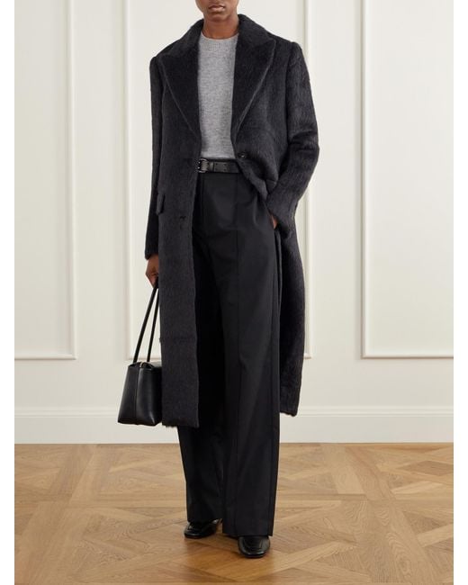 Joseph Black Laia Alpaca And Wool-Blend Coat