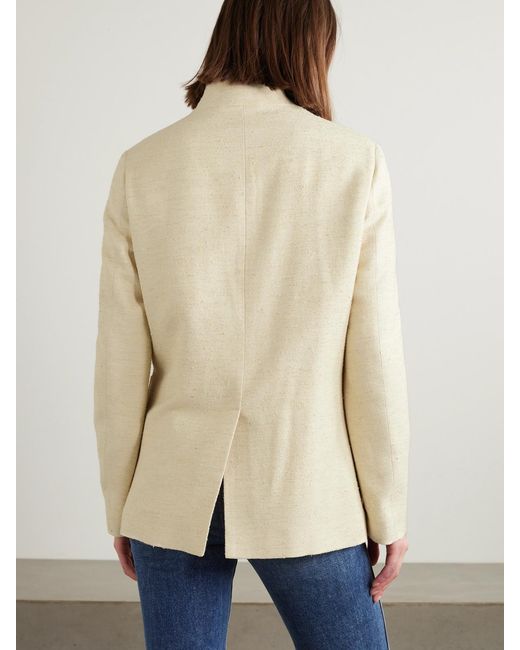 Loro Piana Natural Woven Jacket