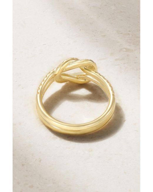 Anita Ko Natural Knot 18-Karat Diamond Ring