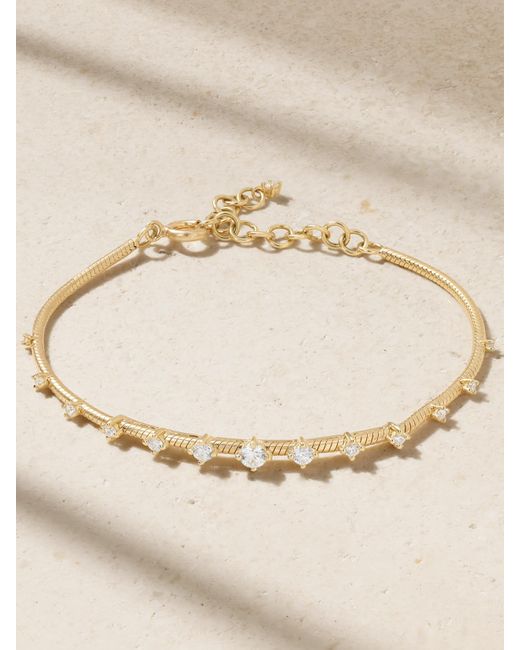 Fernando Jorge Natural Parallel 18-Karat Diamond Bracelet