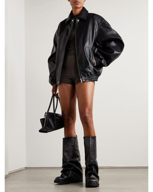Rick Owens Black Luna Jersey Tank