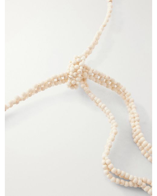 Kallmeyer Natural Sora Beaded Belt