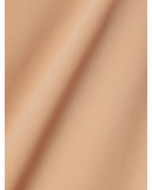 Mini-Jupe En Tissu Stretch À Superposition Half Slip Control Commando en coloris Natural