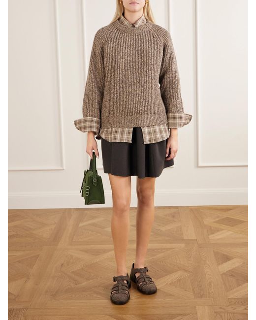 Church's Brown Kelsey Winter Wool Sandals