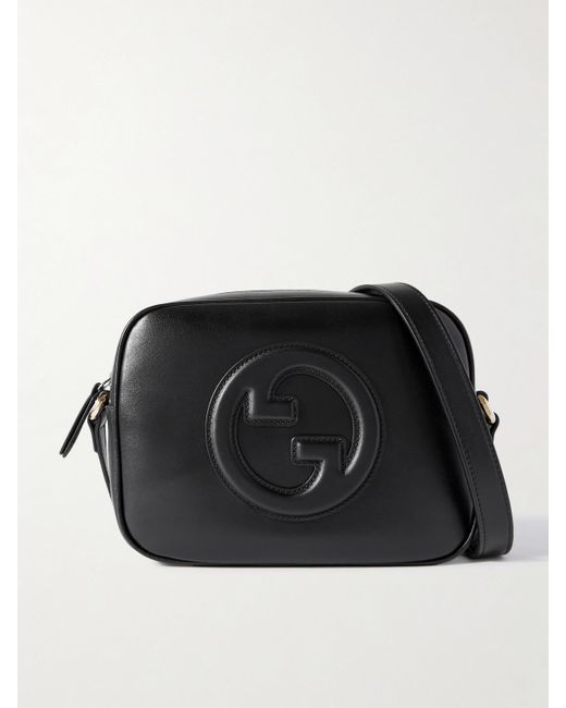 Gucci Black Blondie Leather Shoulder Bag