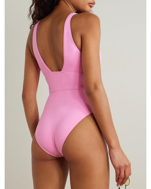 Melissa Odabash Pink Caribbean Swimsuit