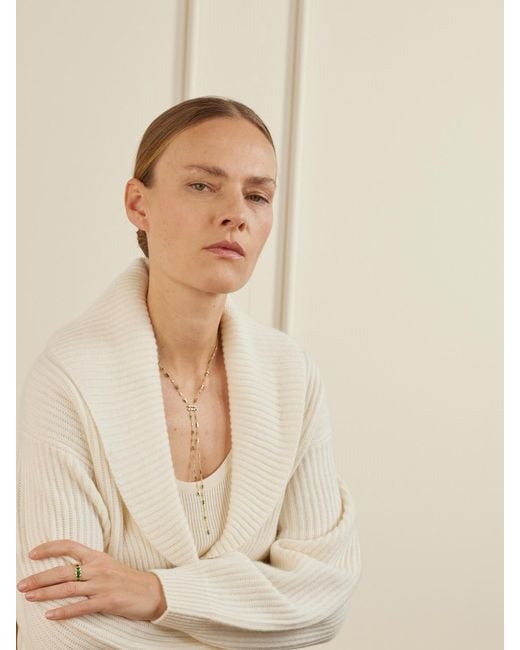 SHAY Gray 18-Karat, Emerald And Diamond Ring