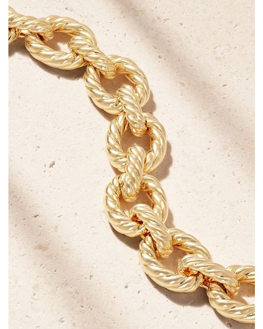 David Yurman Natural Sculpted Cable 18-Karat Bracelet