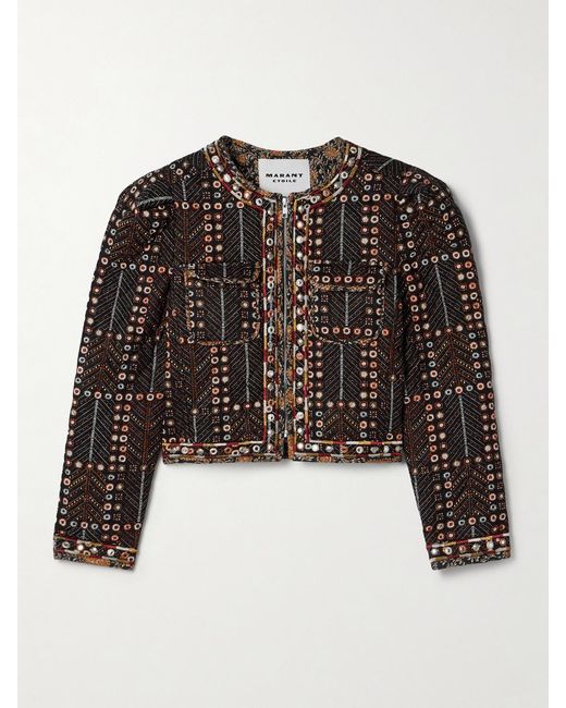 Isabel Marant Black Christy Jacket
