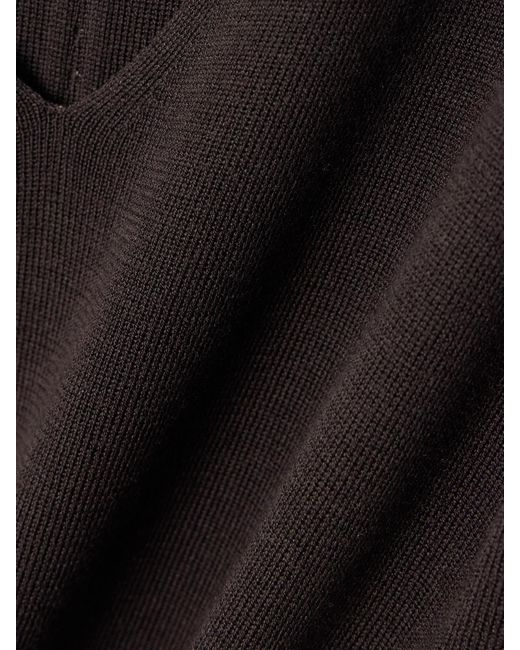 Joseph Black Tell Knitted Silk Tank