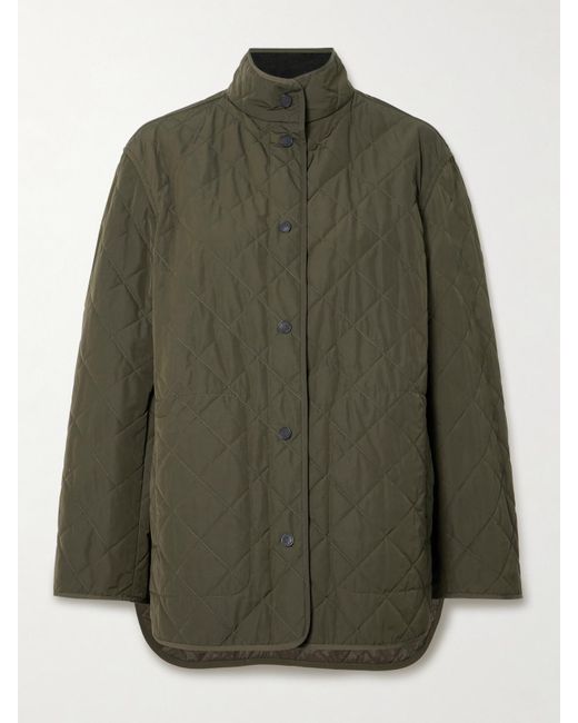 James Purdey & Sons Green Quilted Shell Jacket