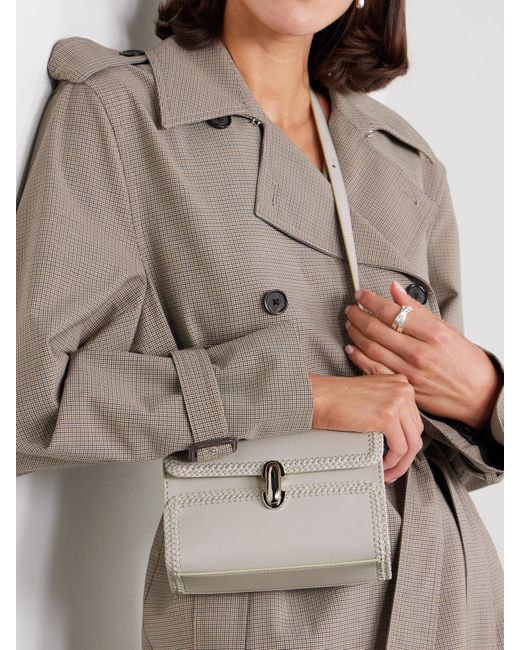 SAVETTE Natural Symmetry 19 Schultertasche Aus Leder