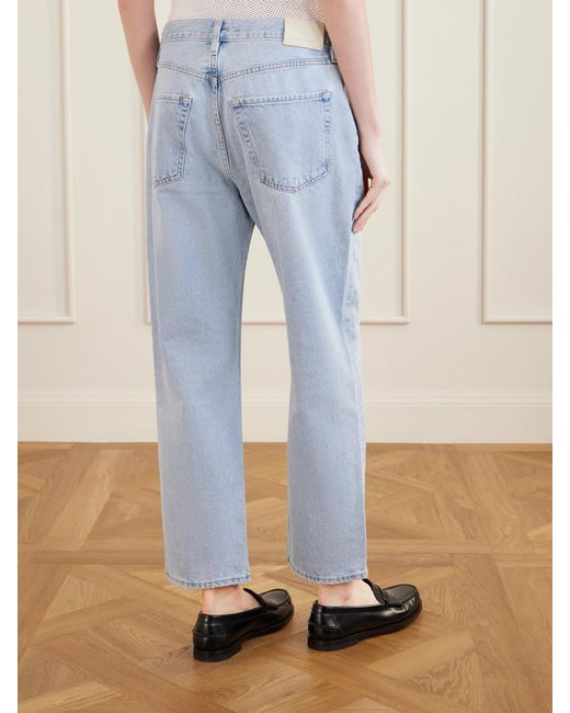 Citizens of Humanity Blue Winslow Mid-Rise Boyfriend Jeans