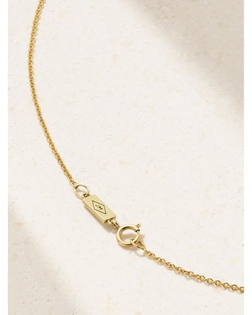 Jennifer Meyer Natural Mini 70S Star 18-Karat Diamond Necklace