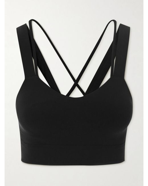Brassière De Sport En Tissu Stretch Like A Cloud, D/Dd lululemon athletica en coloris Black