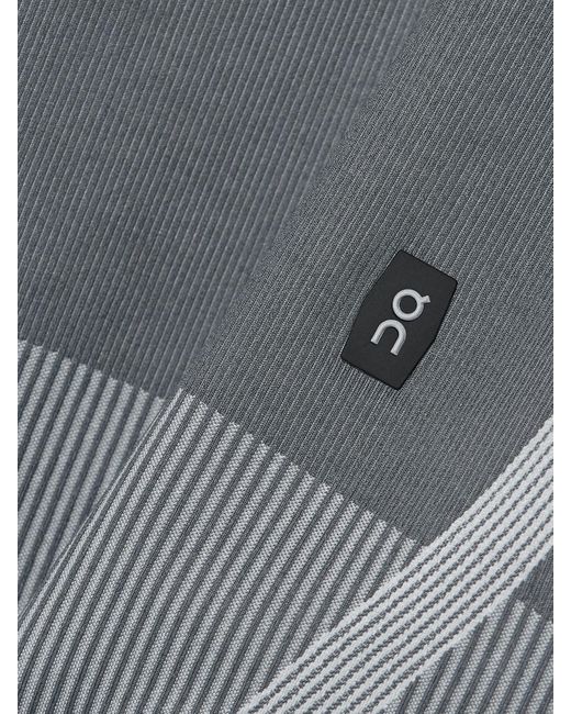 On Shoes Gray Studio Verkürztes Tanktop Aus Recyceltem Geripptem Stretch-Material