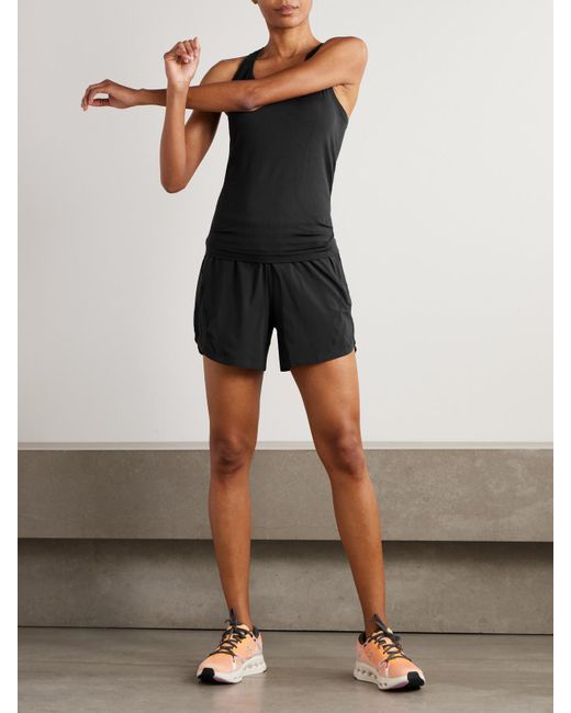 lululemon athletica Black Swiftly Tech 2.0 Tanktop Aus Stretch-Material