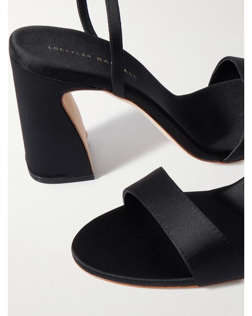 Loeffler Randall Metallic Malia Satin Sandals