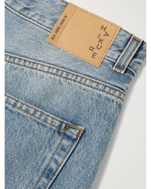 Haikure Blue Hurley Wide-Leg Organic Jeans