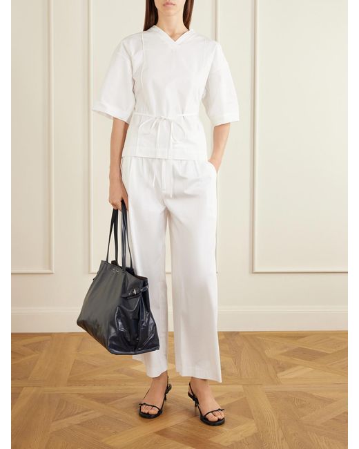 Proenza Schouler Blue Days Leather Tote