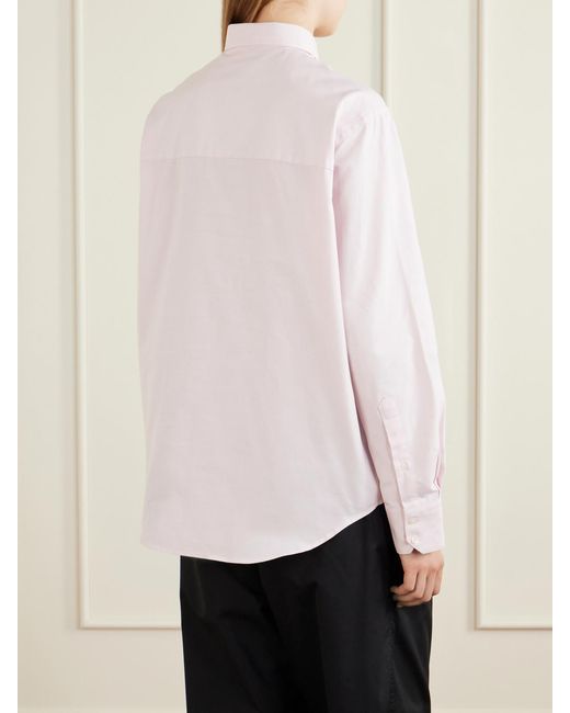 Rohe Pink Cotton-Poplin Shirt