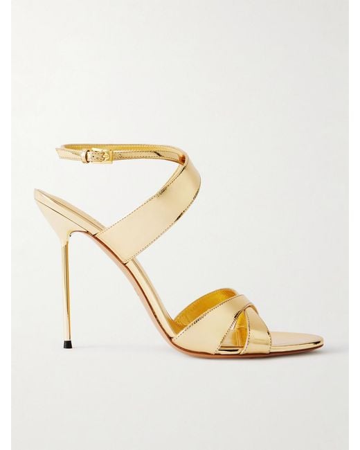 Paris Texas Metallic Lidia 105 Leather Sandals