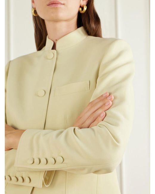 LIBEROWE Natural Alef Wool-Blend Gabardine Jacket