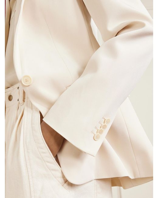 Isabel Marant Natural Feray Cady Blazer