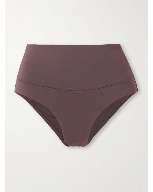 St. Agni Purple Recycled Bikini Briefs
