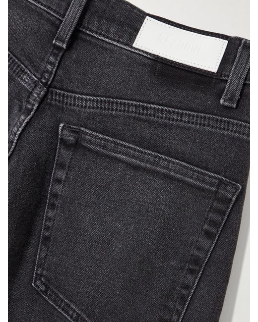 Re/done Blue The Marielou High-Rise Wide-Leg Jeans