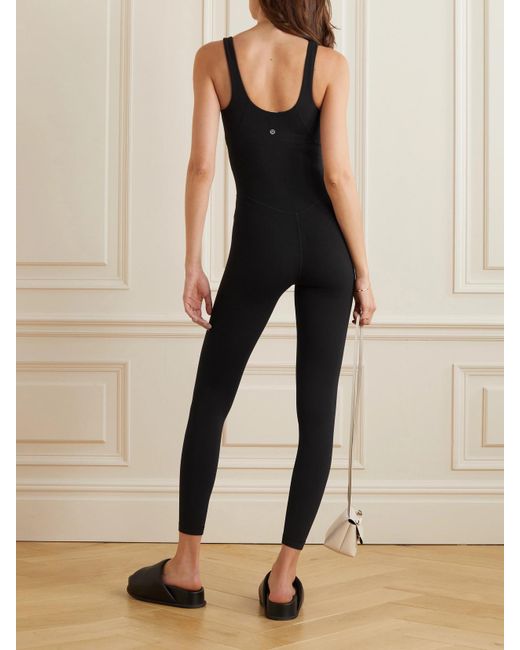 lululemon athletica Black Align 63,5 Cm Gymnastikanzug Aus Nulu-Material