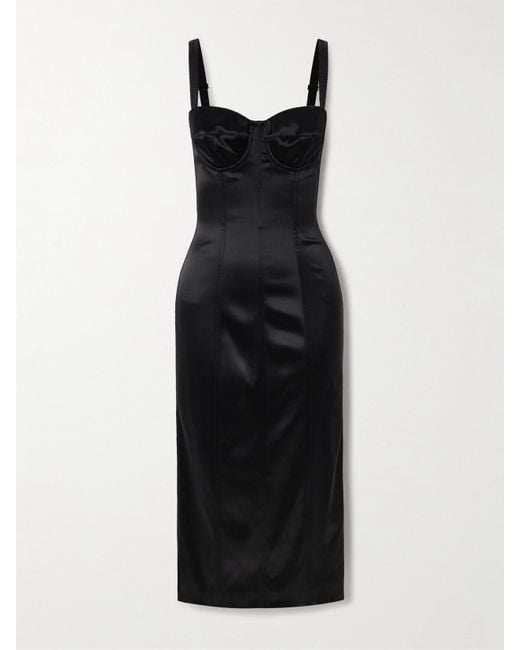 Dolce & Gabbana Black Midi Dresses