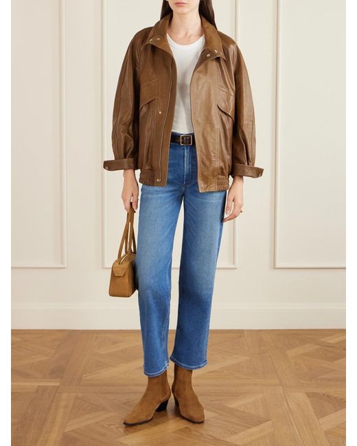 Citizens of Humanity Blue The Palma High-Rise Straight-Leg Recycled Jeans