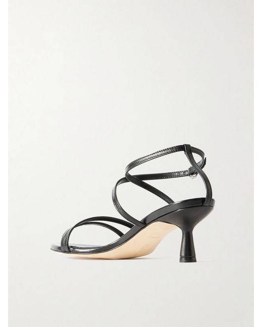 Aeyde Natural Maeve Leather Sandals