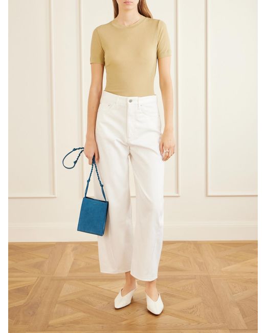 Maria McManus White Crescent Boyfriend Jeans