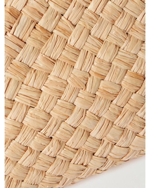 Loeffler Randall Natural Aviva Raffia Clutch