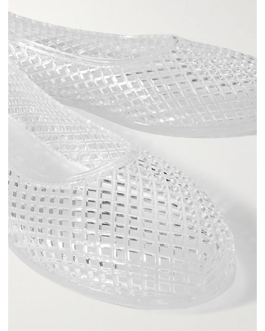 Ancient Greek Sandals White Iro Pvc Ballet Flats