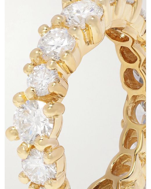 Suzanne Kalan Natural Eternity 18-Karat Diamond Ring