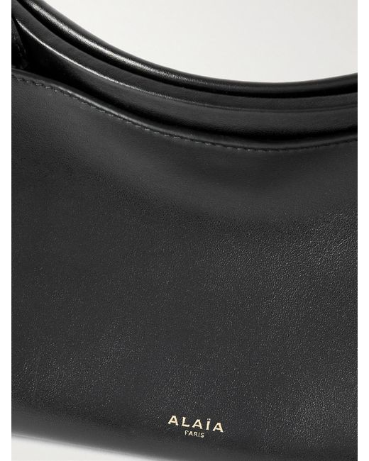 Alaïa Black Le Click Kleine Schultertasche Aus Leder