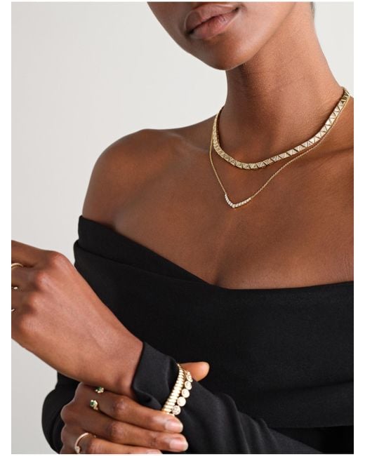 Collier En Or 18 Carats (750/1000) Et Diamants Anita Ko en coloris Natural