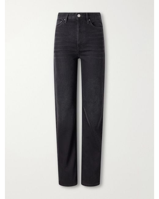 Totême Blue Classic Cut High-Rise Slim-Leg Jeans