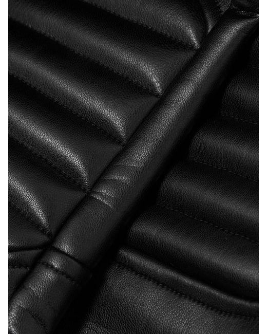 Perfect Moment Black Aurora Ausgestellte, Hoch Sitzende Skihose Aus Kunstleder